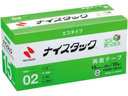 �j�`�o�� �i�C�X�^�b�N �u���{�b�N�X�G�R 15mm�~20m10�� NWBB-15ECO