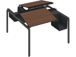 �R�N�� UPTIS �f�X�N���ʓƗ� �o�X�P�b�gW1200 �E�H�[���i�b�g�~�r��