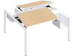 �R�N�� UPTIS �f�X�N���ʓƗ��o�X�P�b�gW1400 �i�`�������I�[�N�~�r��