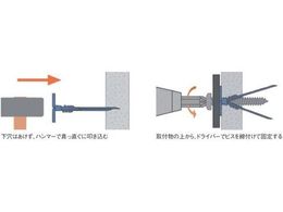 エビ モンゴ 打込みボードアンカー(200組入り) MSNK | Forestway【通販