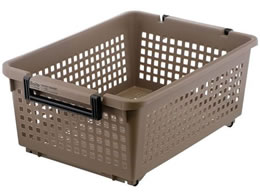 LIV PLUS �x�X�g�R �n���f�B�[ �o�X�P�b�g �u���E�� �n�C�^�C�v MA-4174