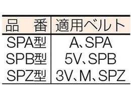 EVN ブッシングプーリー SPB 135mm 溝数2 SPB135-2 | Forestway【通販