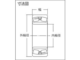 NTN 自動調心ころ軸受 内輪径50mm 外輪径90mm 幅23mm 22210EAD1