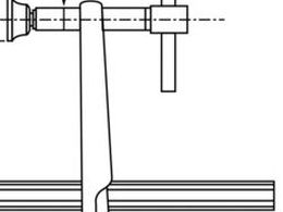 エビ L型クランプ エビ万力 バーハンドル標準型 350mm×121mm BM3512A