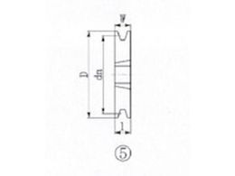 EVN ブッシングプーリー SPB 150mm 溝数1 SPB150-1 | Forestway【通販