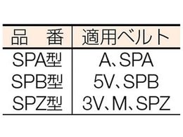 エバオン ＥＶＮ SPB185-2 ブッシングプーリー SPB 185mm 溝数2