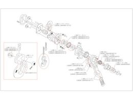 キトーレバーブロックL5形 LB016用部品 下フック組 造船用 | Forestway