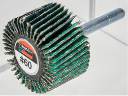 TRUSCO ������t���b�v�z�C�[�� �O�a50�~��25�~���a6 #Z40 5�� HF5025Z-40