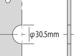 エビ ダイヤモンドカッター NEWレーザー(乾式) 305mm穴径30.5mm