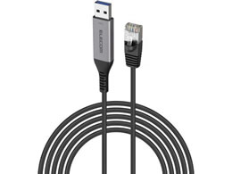 �G���R�� USB-A LAN�ϊ��P�[�u�� 1Gbps 5m �u���b�N LD-AL1G50BK