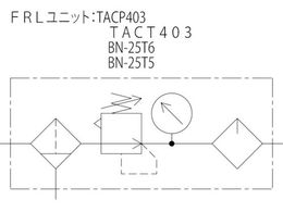 TRUSCO FRLユニット 口径Rc1／4 TACT403-8 | Forestway【通販