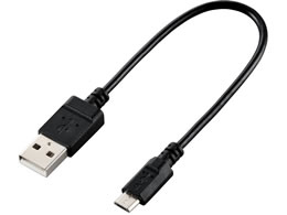 GR USB2.0P[u A-MicroB GR 15cm U2C-JAMB015BK