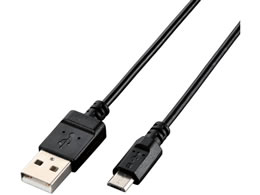 GR USB2.0P[u A-MicroB GR 90cm U2C-JAMB09BK