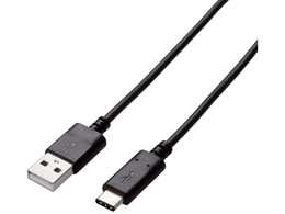 エレコム USB3.1認証ケーブル A-C 3A出力 0.5m USB3-AC05NBK