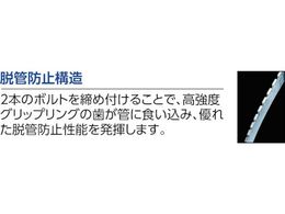 SHO-BOND カップリング ストラブ・グリップ GXタイプ80A 水・温水用 GX