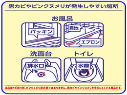 アース製薬 らくハピ 水まわりの防カビスプレー 無香性 400mL