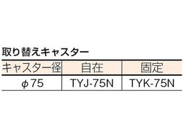 TRUSCO 樹脂製台車 ルートバン2段式 500×370 MP-502 | Forestway【通販