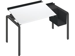 �R�N�� UPTIS �f�X�N�ЖʓƗ� �o�X�P�b�gW1400 �z���C�g�~�r��