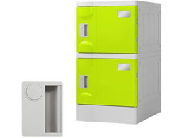 Netforce WECC �v���X�`�b�N���b�J�[ M ���Ȃ� 1��2�i �O���[��