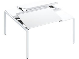 �R�N�� UPTIS �f�X�N���ʓƗ� �g���[W1400 �z���C�g�~�r��