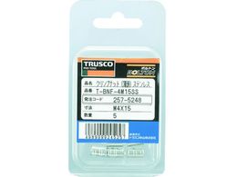 TRUSCO クリンプナット薄頭ステンレス 板厚4.0 M8×1.25 (3個) T-BNF