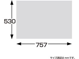 タカ印 包装紙 筋入ニュースレター 半才判(530×757mm) 50枚