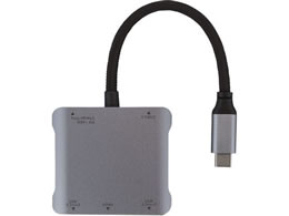 �i�J�o���V Type-C5in1�R���p�N�g�h�b�N �O���[ UD-C12GY
