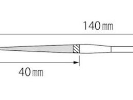 エビ 精密ダイヤヤスリ 12本組 角 S12-K | Forestway【通販フォレスト