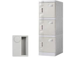 Netforce WECC �v���X�`�b�N���b�J�[ S ���Ȃ� 1��3�i �O���[