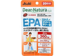 アサヒグループ食品 ディアナチュラ EPA×DHA・ナットウキナーゼ 20日分