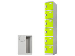 Netforce WECC �v���X�`�b�N���b�J�[ S ���Ȃ� 1��6�i �O���[��