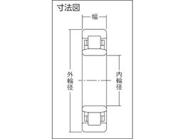 NTN D シリンドリカル NU形(すきま大)内径80mm外径170mm幅39mm NU316C3