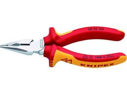 KNIPEX 1000V絶縁ニードルノーズペンチ 145mm 0826145 | Forestway