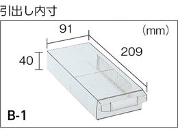 TRUSCO バンラックケースB型 3列5段 ネオグレー B-35 | Forestway