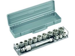 TONE インパクト用ソケットセット(メタルトレー付) 15pcs NV4132