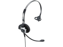 サンワサプライ USBヘッドセット 片耳タイプ MM-HSU07BK | Forestway