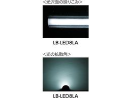 saga コードレスライトLED本体 防雨タイプ LB-LED8LW | Forestway