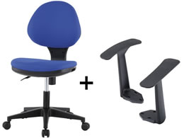 �C�m�E�G �I�t�B�X�`�F�A �Œ�T�^�I �u���[ GY-129N BL+TT01