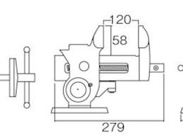 TRUSCO マルチバイス 卓上型 90mm 専用シャフト TMB-90SF | Forestway