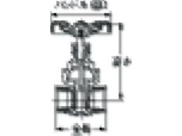 オンダ製作所 SVG2型(ゲートバルブ) Rc1／2 SVG2-15 | Forestway【通販