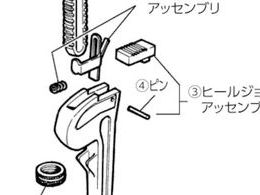 RIDGID 14インチ用レンチパーツ フックジョー 31655 | Forestway【通販