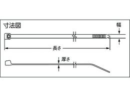 パンドウイット NETIS認定 超耐久ナイロン12結束バンド(耐候性タイプ