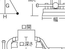 TRUSCO 回転台付リードバイス(強力型・角胴シャフト) 100mm TSLV-100