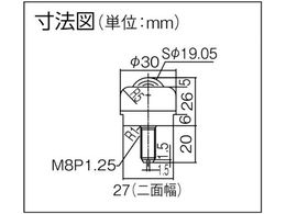 プレインベア 上向き・下向き兼用 ステンレス製 PV50BS PV50BS