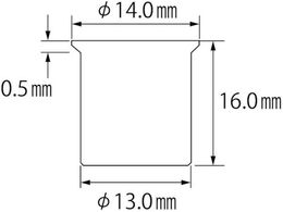エビ ブラインドナット エビナット (薄頭・スティール製) 板厚2.5 M10