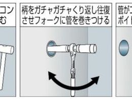 TOP ボイド管ラチェット 300mm VR-300 | Forestway【通販フォレスト