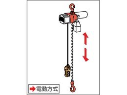 キトー 電気チェーンブロック キトーセレクト 1速形 100kg×3m ED10S