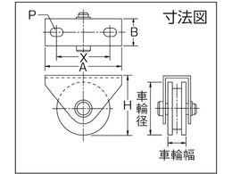 MK 枠付重量車 90mm コ型 C-1350-90 | Forestway【通販フォレストウェイ】