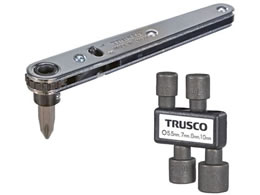 TRUSCO �{�b�N�X�r�b�g���`�F�b�g�h���C�o�[�Z�b�g TRDB-S