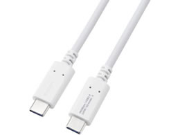 �G���R�� Type-C�P�[�u�� 240W 1m �z���C�g MPA-CCPE10WH